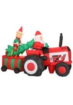 Trucker Santa Deliveries Christmas Decoration Alt 1