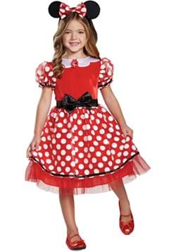 Minnie Mouse Girls Classic Costume