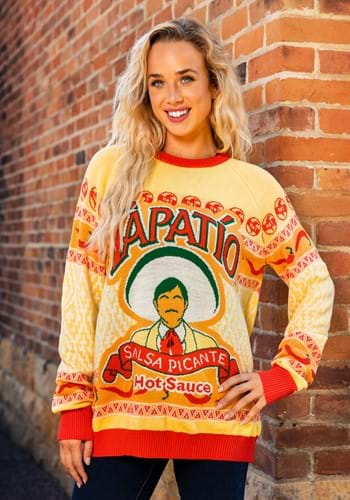 Adult Tapatio Hot Sauce Sweater Alt 1