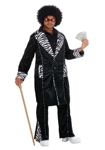 Exclusive Mens Plus Deluxe Mac Daddy Pimp Costume