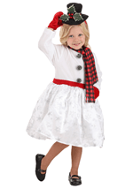 Toddler Snowgirl Costume 