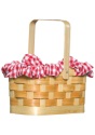 Gingham Basket Handbag