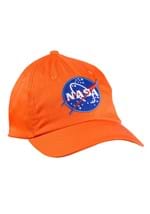 Child Orange Astronaut Cap Alt 2