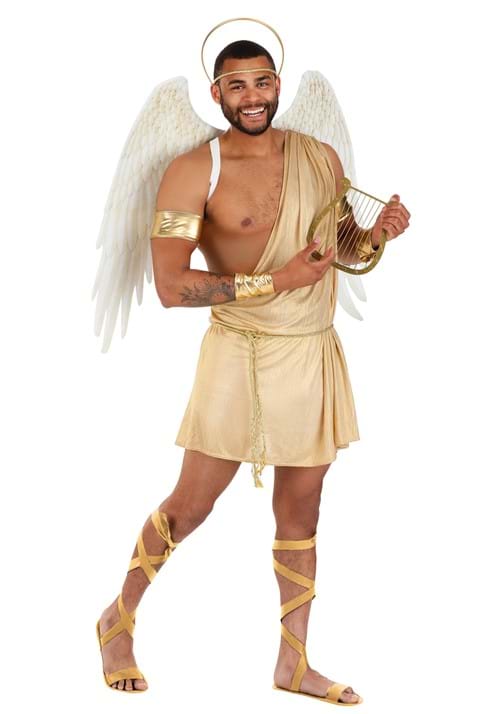 Mens Plus Size Sexy Angel Costume