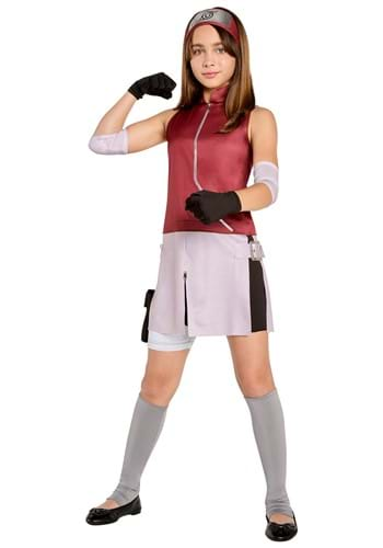 Girls Naruto Shippuden Sakura Costume