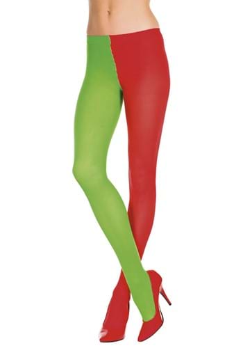 Adult Opaque Footless Tights Kelly Green, $16.99