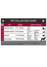 Princess Sketch Floral Plastic Clip Pet Collar Alt 2