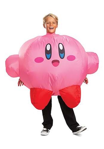 Kirby Inflatable Child Costume Alt 1