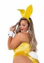Plus Size Women's Yellow Playboy Bunny Costume