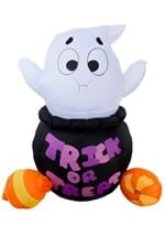 5Ft Tall Gluttonous Ghost Inflatable Decoration Alt 2