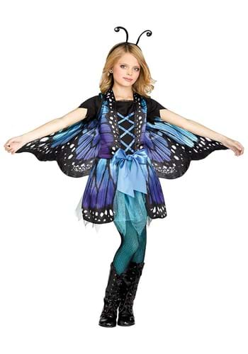 Girls Shy Butterfly Costume