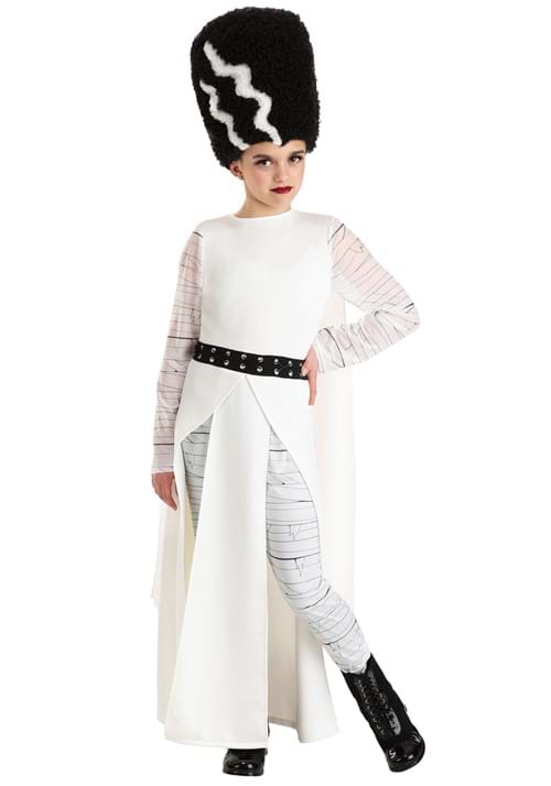 Kids Modern Bride of Frankenstein Costume Dress