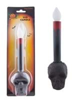 LED Black Skull Candle Alt 3