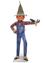 Whimsical Scarecrow Animatronic Halloween Decoration Alt 2
