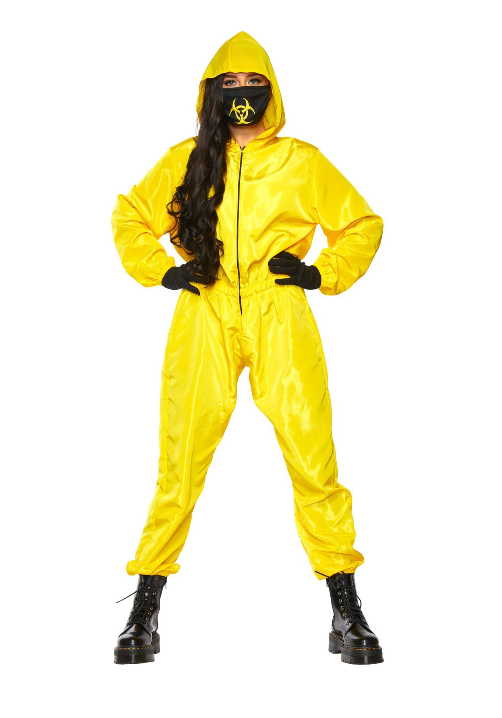 Women S Yellow Hazmat Costume