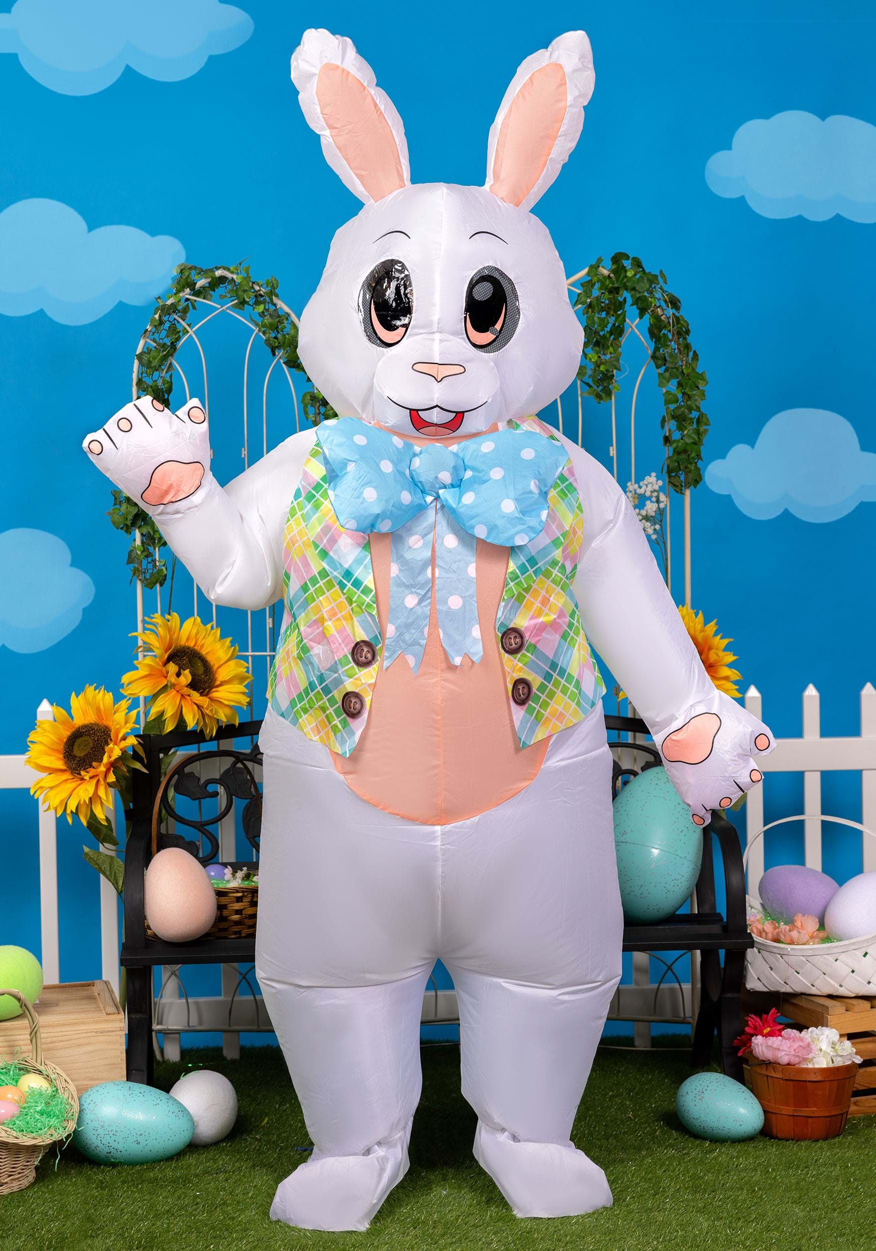 Inflatable Easter Bunny Adult Costume Easter Costumes