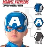 Child Captain America Mask