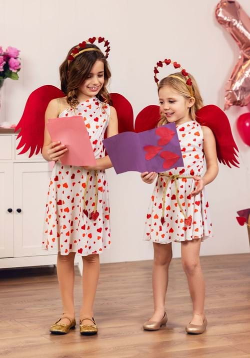 Girl's Cutie Cupid Costume for Kids Valentine's Day Costume