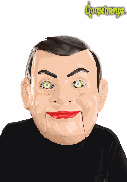 Goosebumps Slappy Mouth Mover Half Kid's Mask Costume Masks