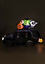 4 Foot Spooky Hearse Inflatable Decoration Alt 2