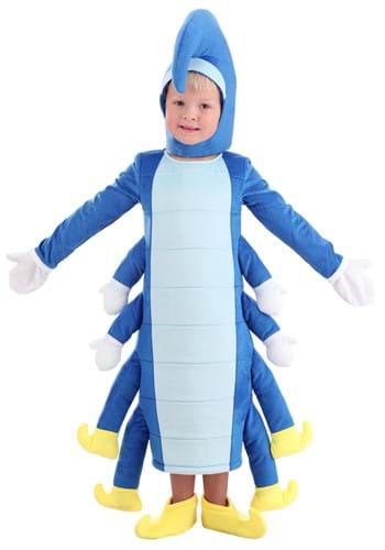Toddler Blue Caterpillar Costume