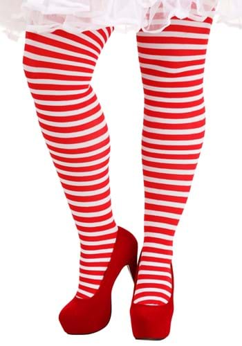 Plus Size Red Stockings/Tights