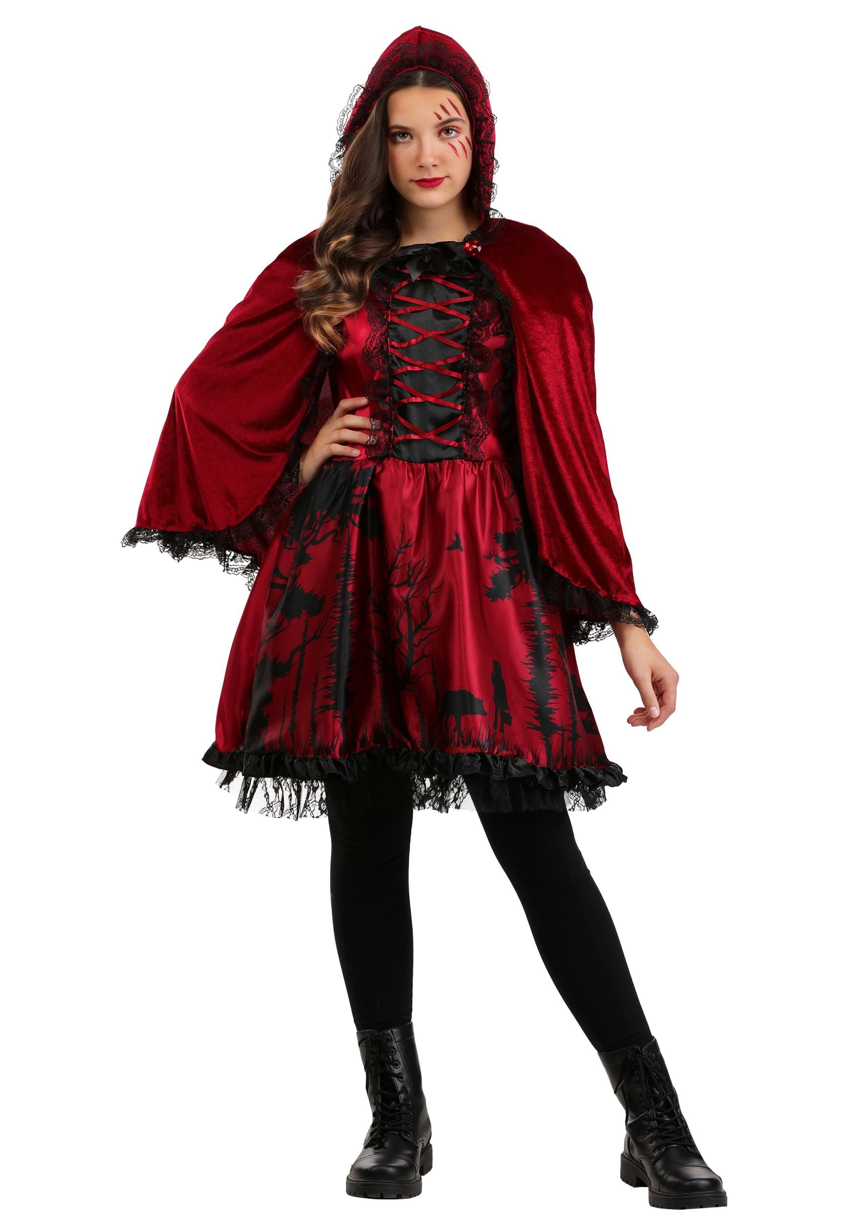 Girl's Storybook Red Riding Hood Costume , Storybook Costumes