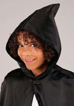 Kid's Black Hooded Cloak Alt 2