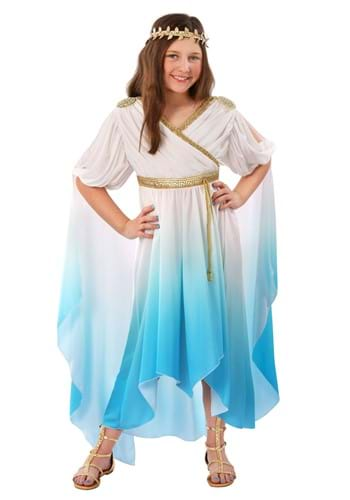 Girls Deluxe Goddess Costume