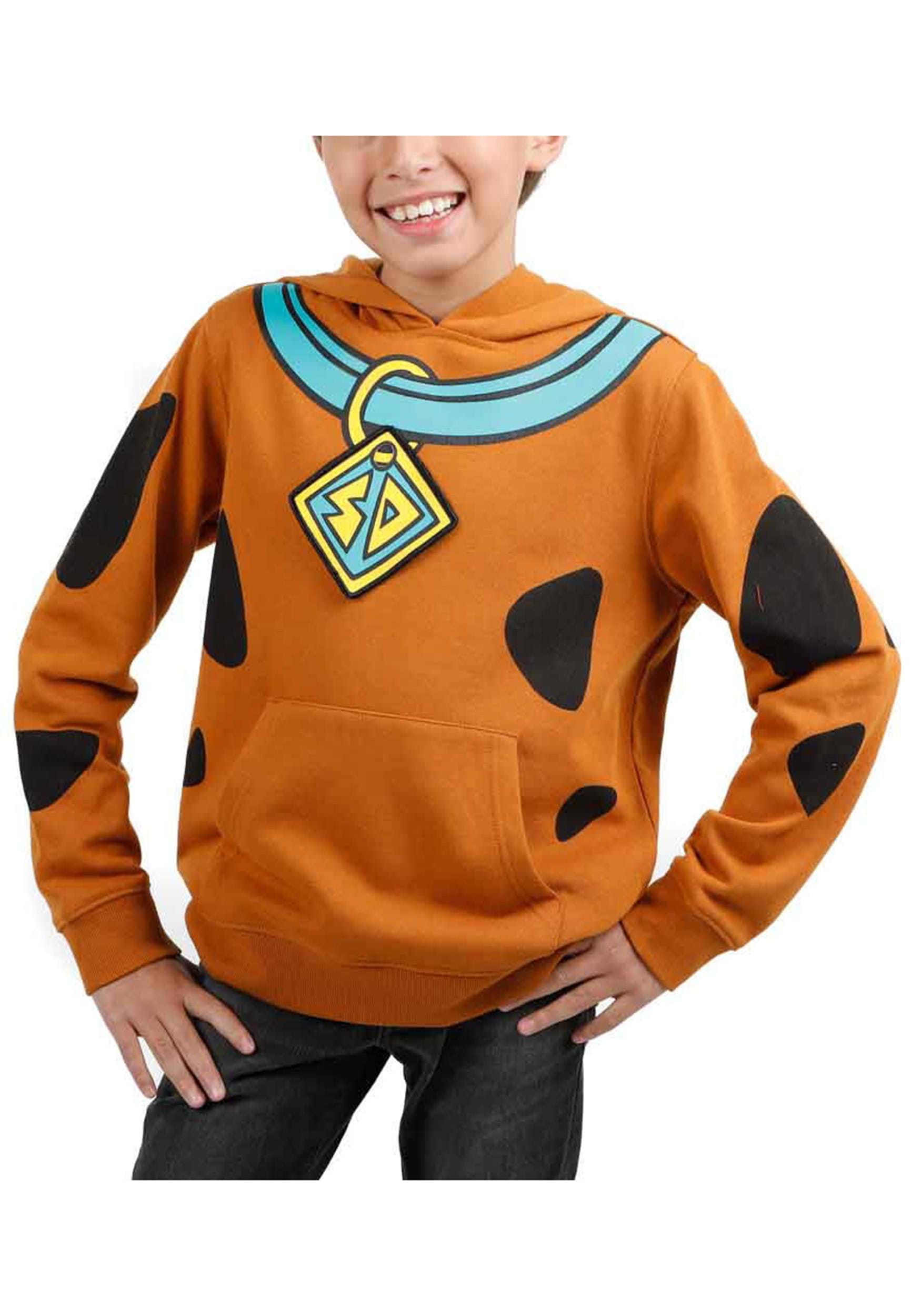 Scooby Doo Cosplay Hoodie For Youths