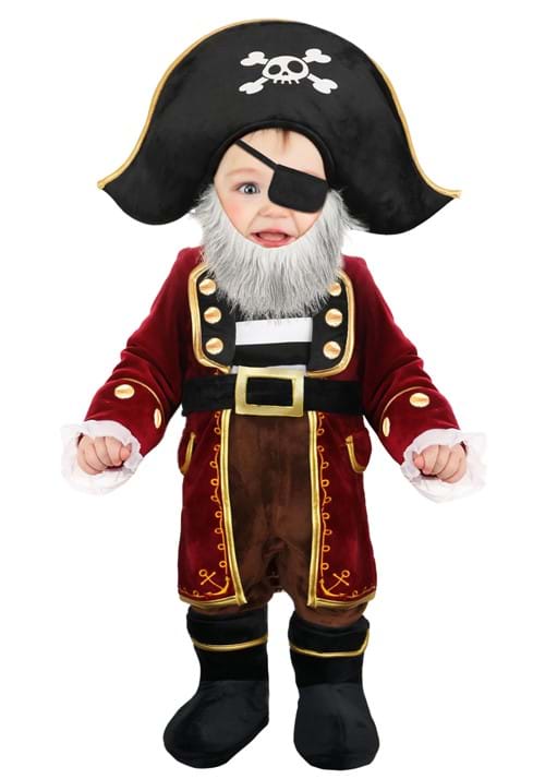 Infant Captain Cutie Pirate Costume for Boys | Infant Pirate Costumes