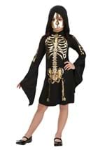 Girls Gilded Skeleton Dress Costume Alt 5