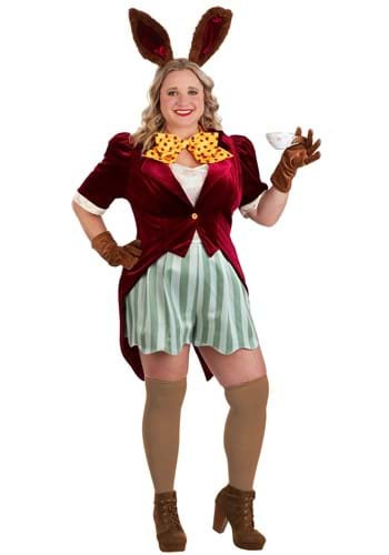 Plus Size Trendy March Hare Costume