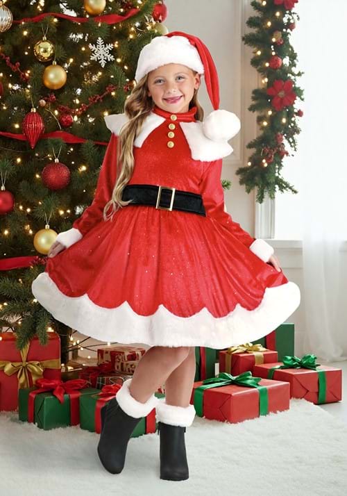 Kids Premium Santa Costume Dress UPD