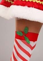Womens Deluxe Festive Elf Costume Alt 5