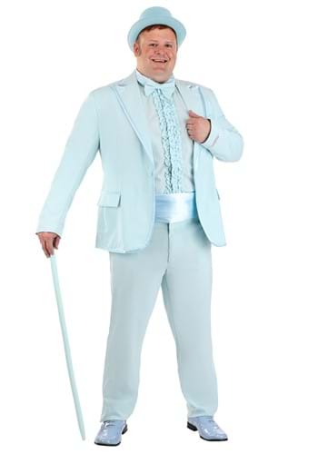 Powder Blue Tuxedo Adult Costume