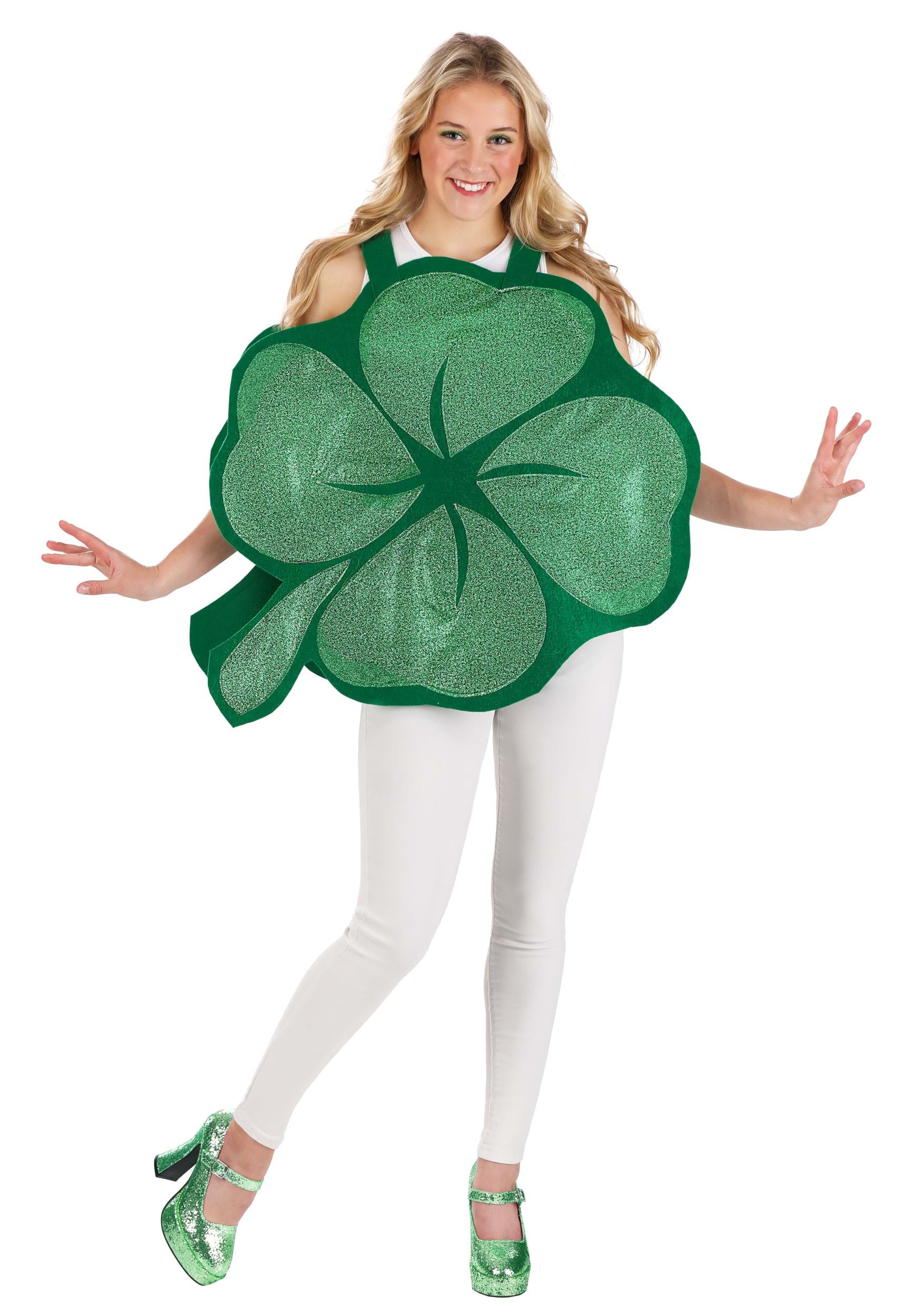 Lucky Shamrock Adult Costume , St. Patrick's Day Costumes