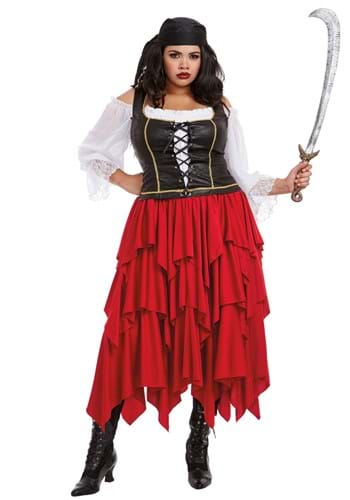 Pirate Girls X Marks the Spot Fancy Dress Costume