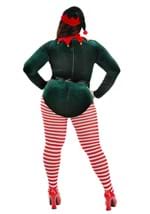 Plus Size Womens Sexy Santa Elf Costume Alt 2