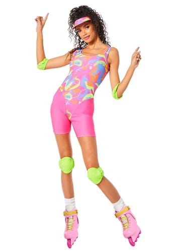 Adult Roller Blade Barbie Costume