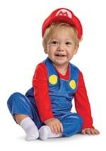 Super Mario Bros Infant Posh Mario Costume Alt 1