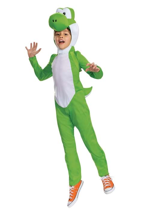 Kid's Super Mario Brothers Yoshi Costume Nintendo Halloween Costume