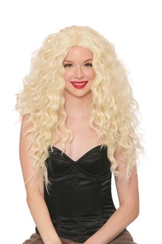 Women's Big Volume Curly Blonde Wig