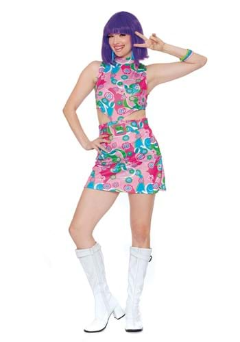 Womens Sexy Groovy Go Go Costume