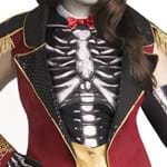 Plus Size Skeleton Ringmistress Costume for Women