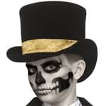 Boy's Skeletal Ringmaster Costume