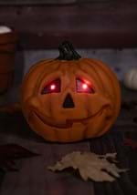 7" Talking Light Up Jack O Lantern w/ Moving Jaw Alt 1