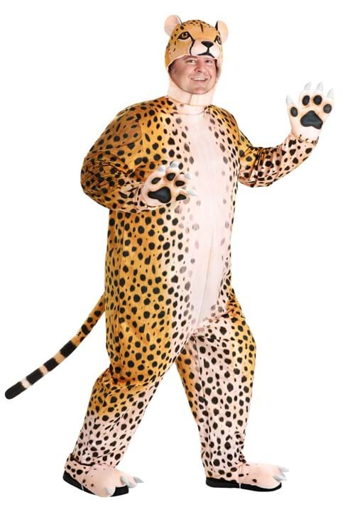 Plus Size Cheerful Cheetah Costume