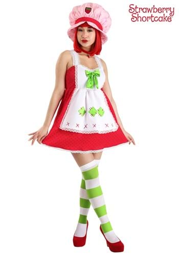Adult Sassy Strawberry Shortcake Costume