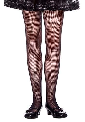 Girl's Red Opaque Tights